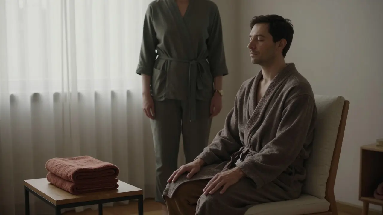 Lingam masáž a trauma informovaný přístup: Jak bezpečně pracovat s mužským tělem po sexuálním traumatu