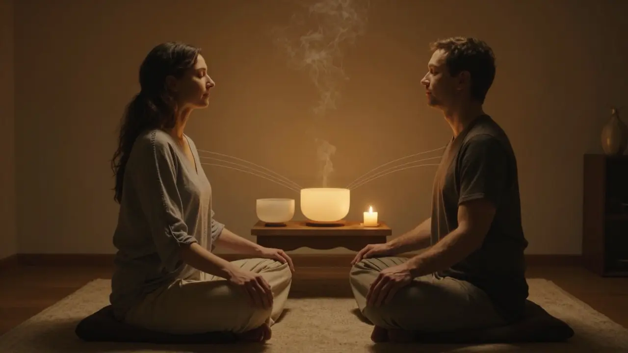 Párová masáž a společný dech: Jak synchronizace přiblíží partnery