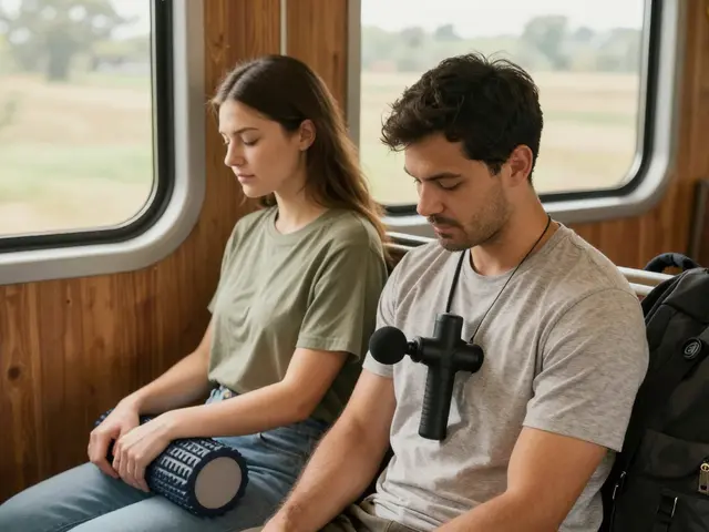 Přenosné masážní pomůcky pro páry na cesty: Jak vybrat a používat správné pomůcky